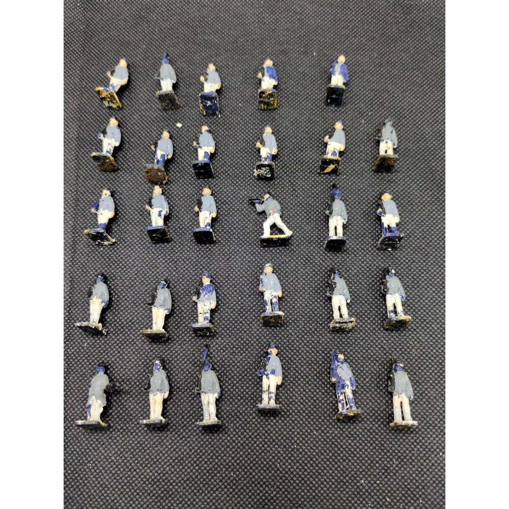 (29) *Chipped Paint* Civil War Miniatures 1/72 Scale